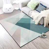 geometric printing rug living room coffee table carpet bedroom bedside rug bathroom anti slip floor mat home decoration