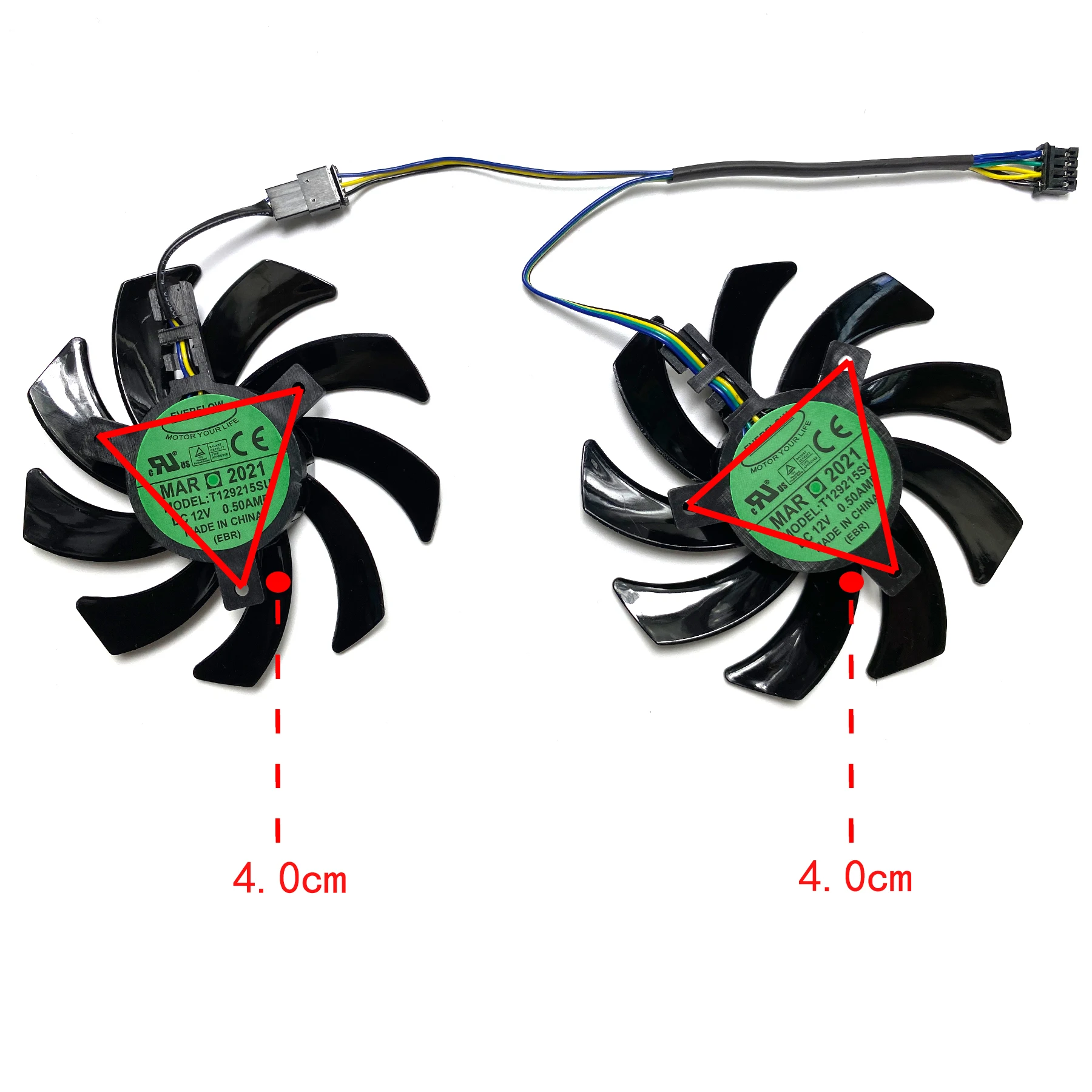 Новый вентилятор для замены графической карты ZOTAC GeForce GTX760 770 AMP