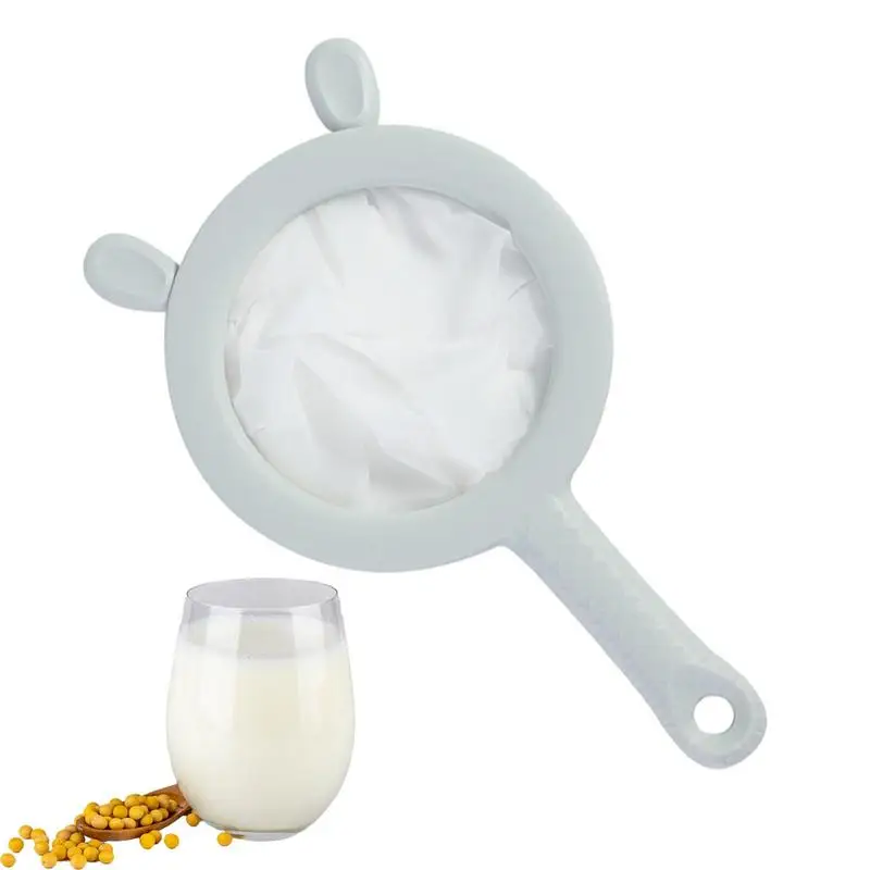 

Food Yogurt Mesh Sieve Nylon Food Sieve Strainer Multi-Purpose Space-Saving Kitchen Strainer Tool For Soy Milk Rice Milk Juice