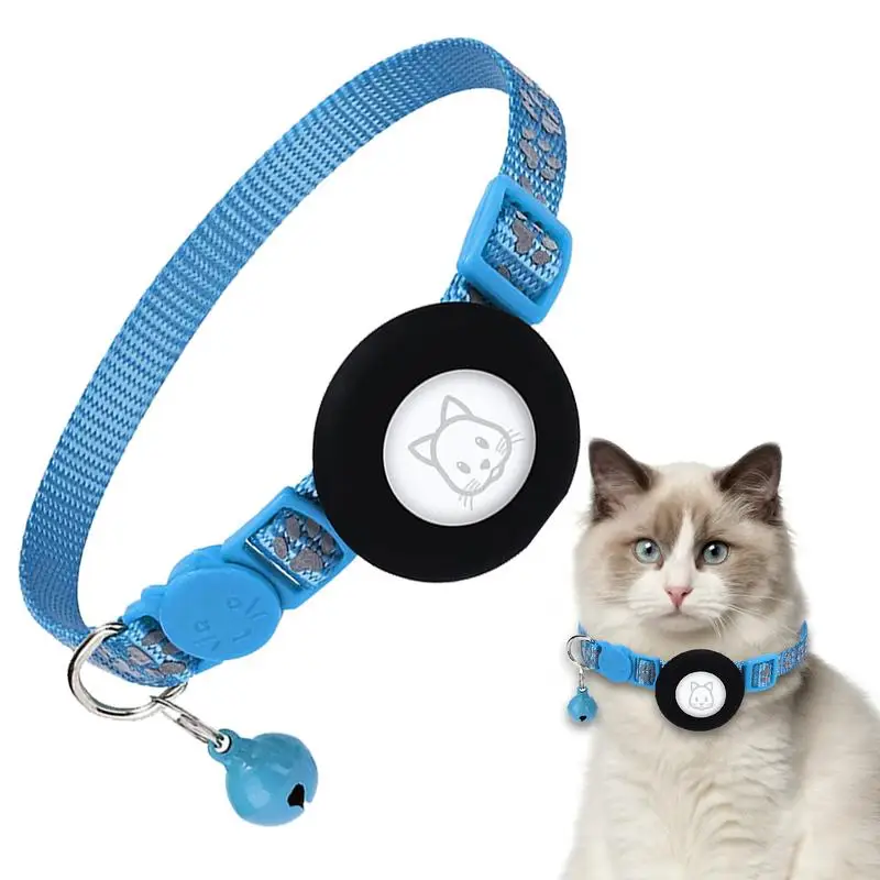 

ForAppleAirtag Dog Collar Cat Pet Reflective Protective Case With Safety Buckle Compatible With AppleAirtags Pet Dog Cat Collar