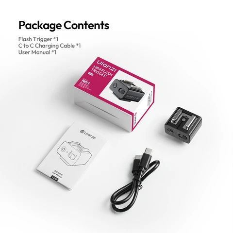 Ulanzi LA10 Мини триггер вспышки 2,4ГГц