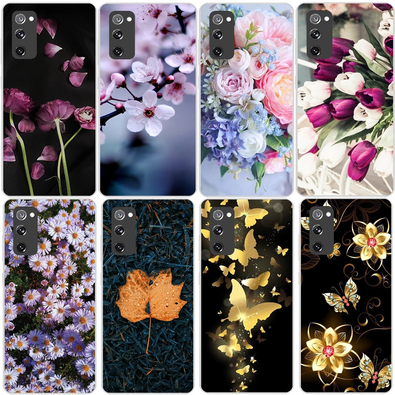 Силиконовый чехол для Samsung Galaxy S20 FE Plus, мягкий чехол из ТПУ для Samsung s20lite, s20fe, s20plus