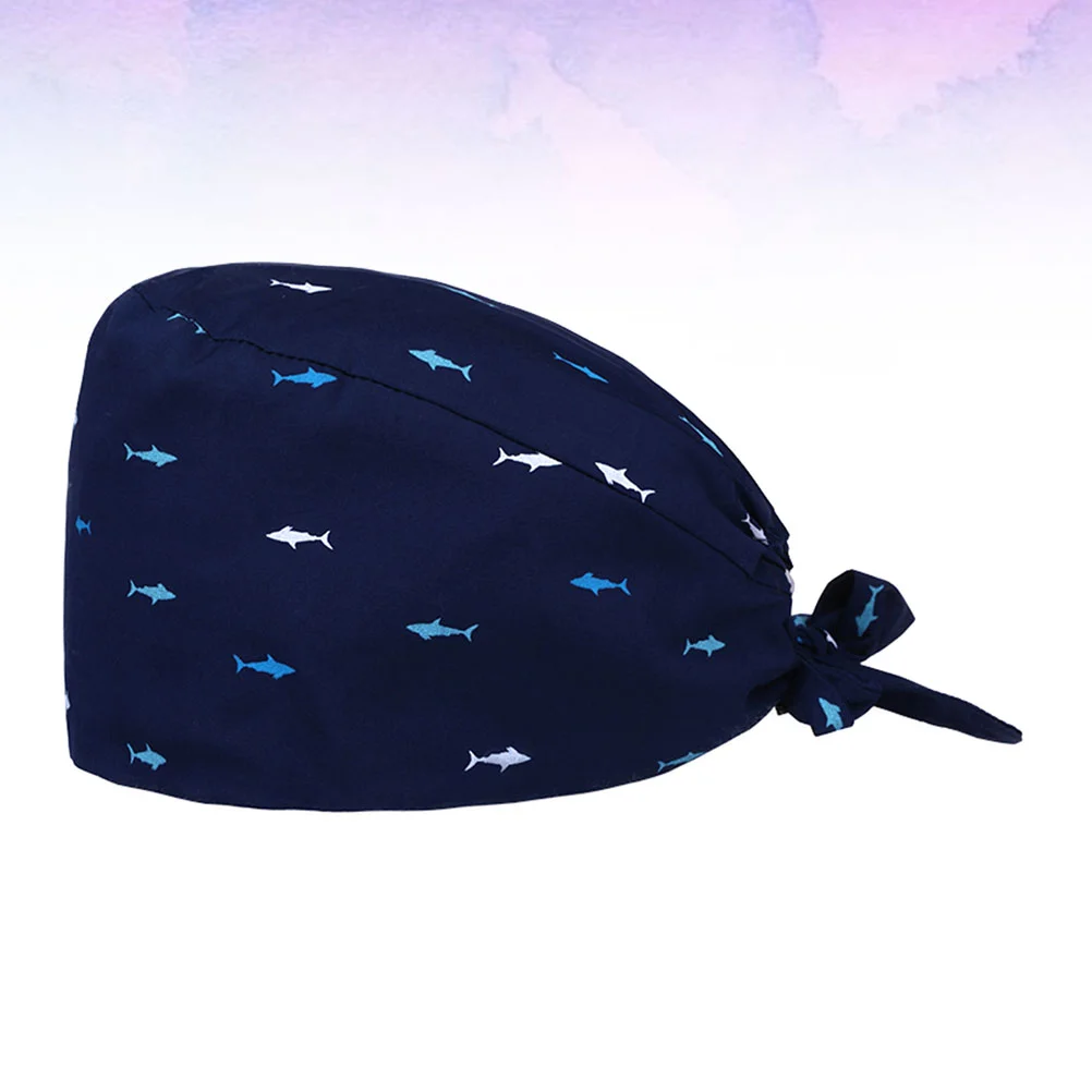 

Cap Hat Scrub Nurse Bouffantcaps Sweat Womenadjustablemen Unisexhelmet Absorbent Cute Operating Room Wicking Wrap Liner Workout