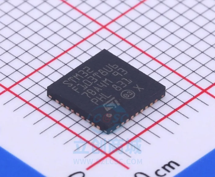 

1 PCS/LOTE STM32F103T8U6 STM32F103 VFQFPN-36 100% Brand new and original