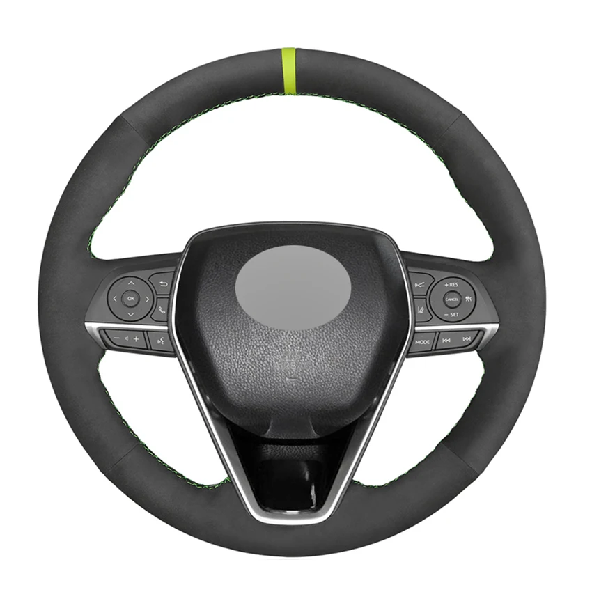 

Искусственная замша черного цвета для Toyota Avalon Camry 2018-2019 Crown 2018-2019 Corolla 2018-2020 RAV4 2019