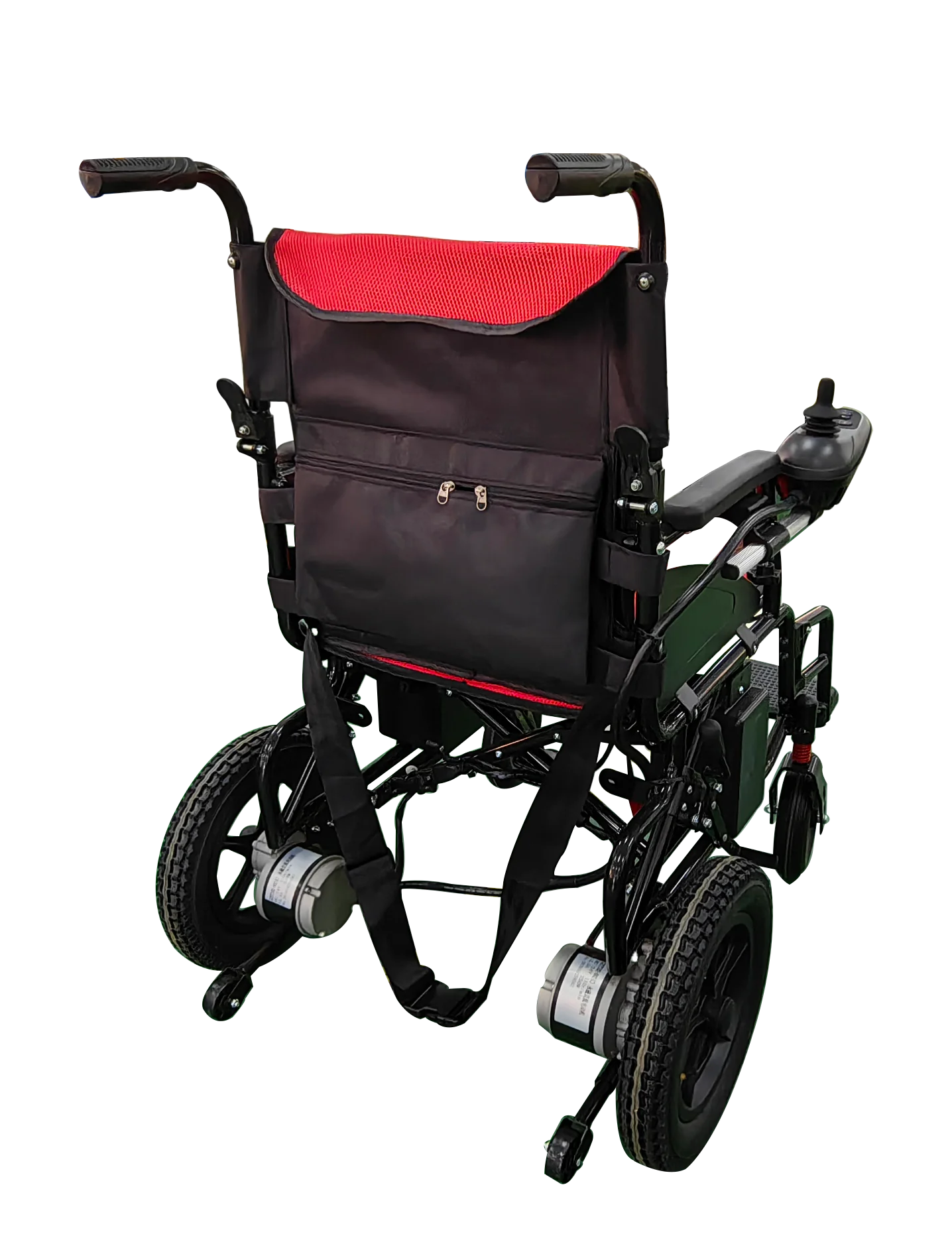 Легкая портативная электрическая инвалидная коляска Складная с электроприводом