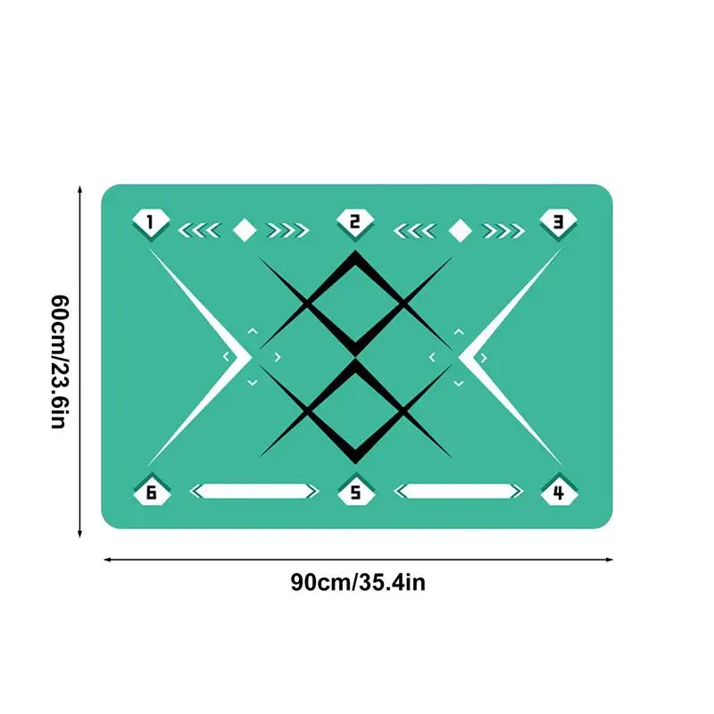 Футбольный тренировочный коврик складные L-образные коврики для упражнений