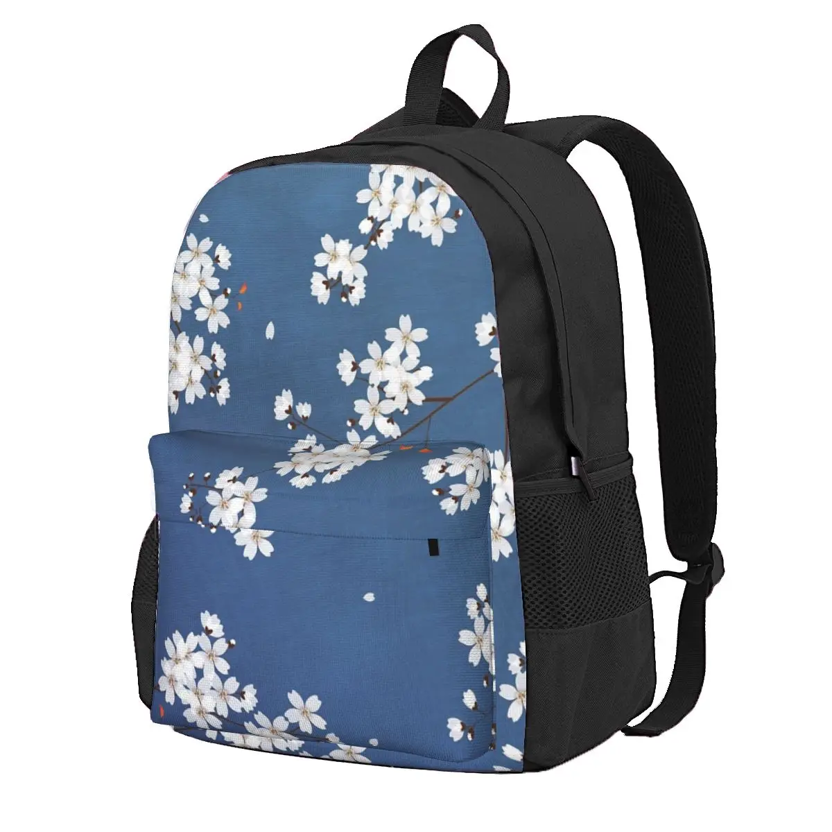 

Cherry Blossom Shoulder Bag,Backpack Modern Oxford Fabric Suitable Office Nice gift Customizable