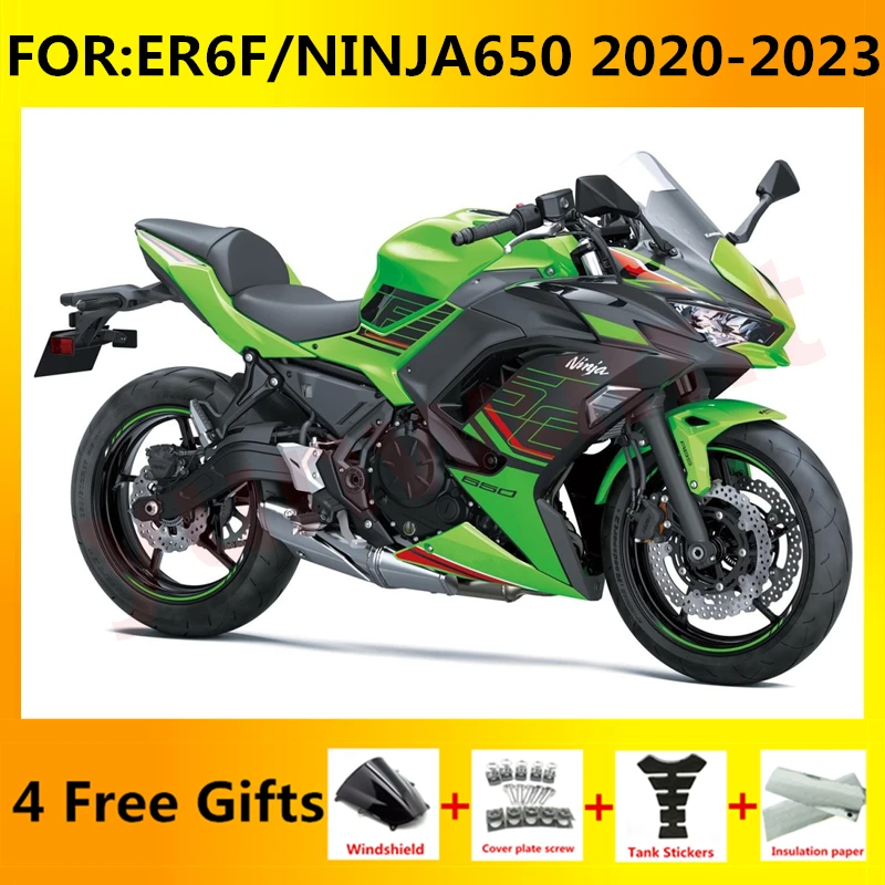 

Motorcycle whole Fairings kit fit for ER6F EX650 Ninja 650 ninja650 2020 2021 2022 2023 Bodywork full fairing set green black