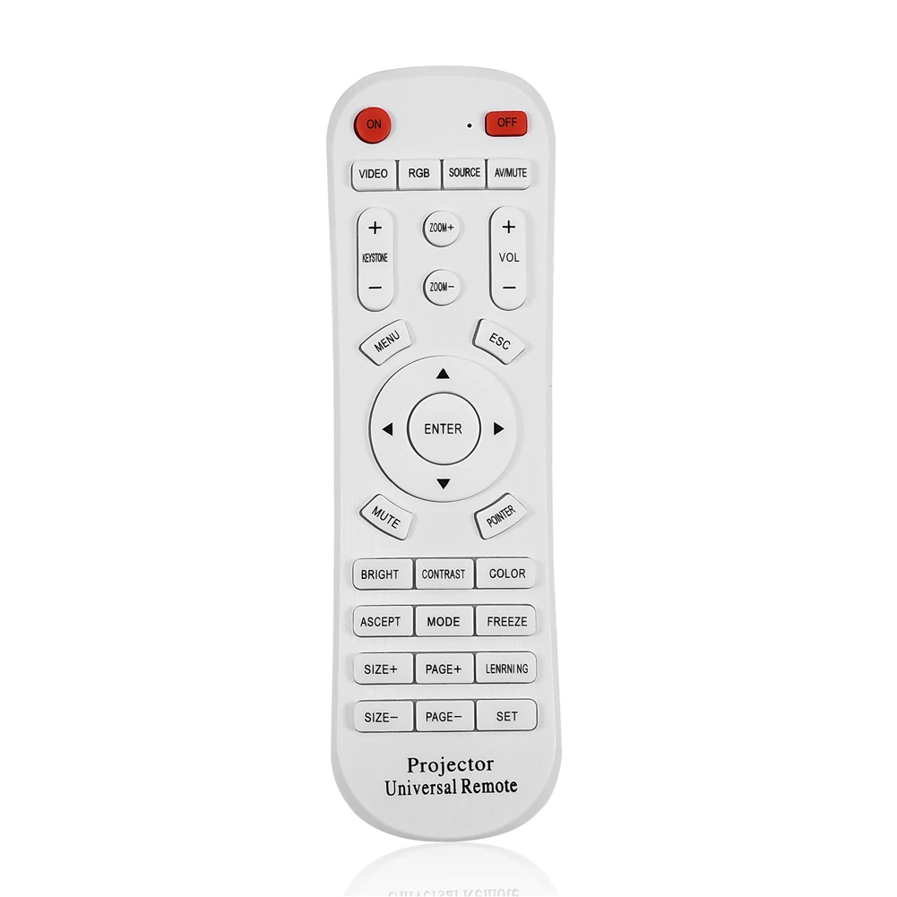 

White Universal Remote Control Controller for Projector