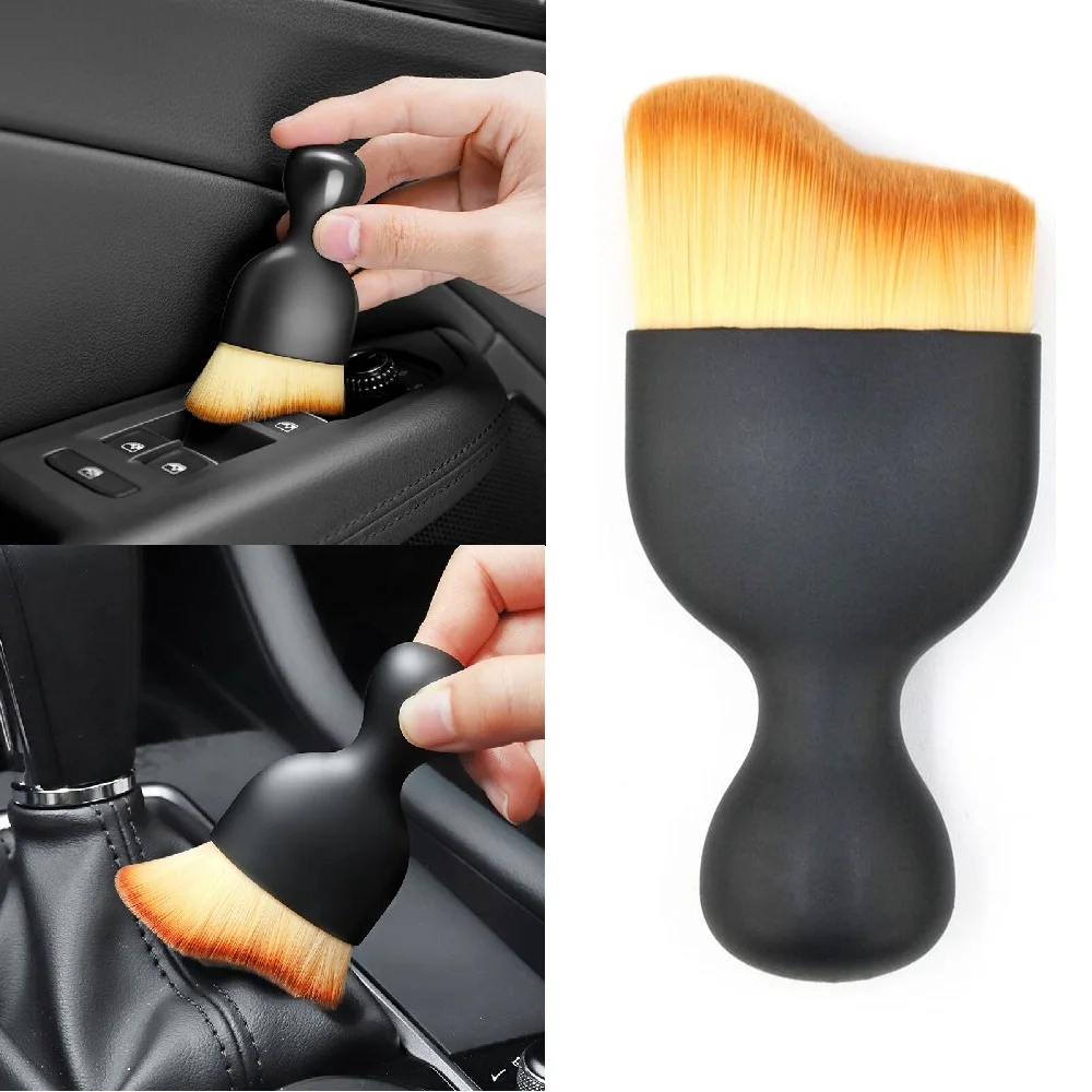 

Car Interior Cleaning Tool Air Conditioner Air Outlet Cleaning Brush Car Brush Car Crevice Dust Removal Artifact Brush