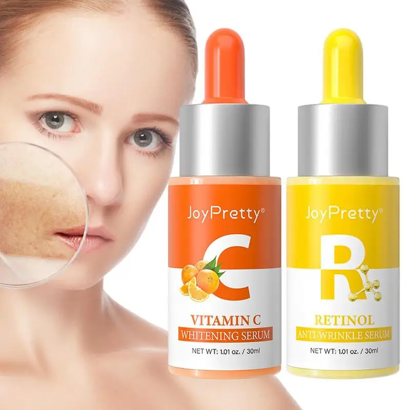 

Night Repair Face Serums Moisturizing Skin Bleaching Essence Face Night Care Fluids Morning C Night A Essence For Dry Skin Women
