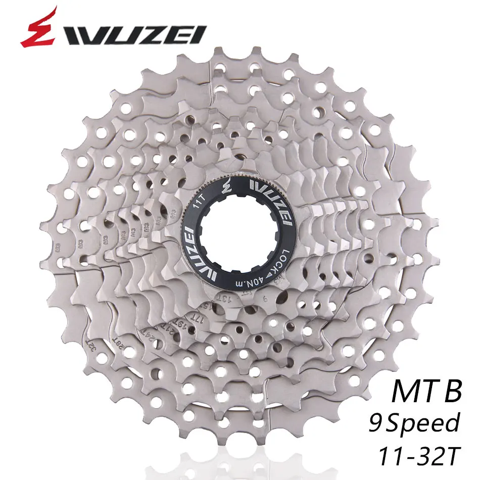 

9S 11-32T Free Wheels MTB Bicycle Flywheel 9 Speed Cassette flywheel 11-32T Compatible for Parts M370 M390 M3000 M4000