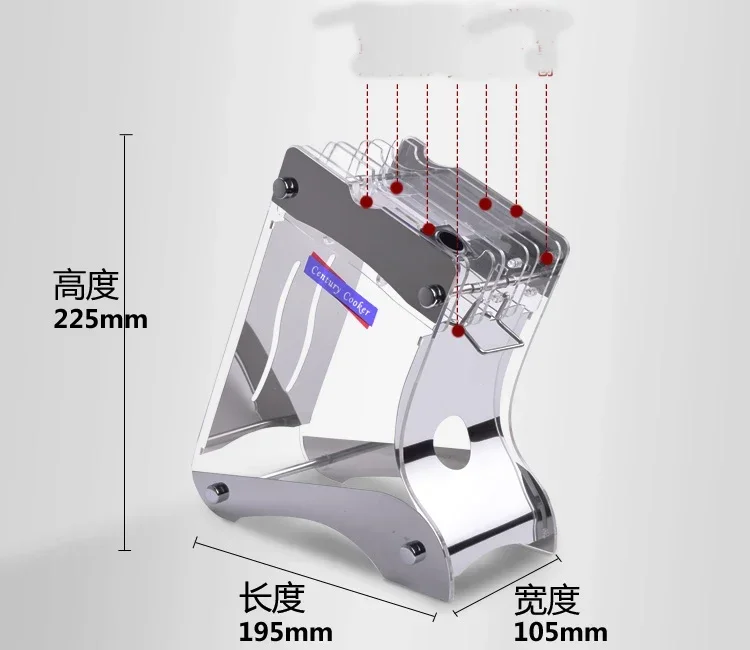 Кухонные стеллажи аксессуары для хранения ножей акриловые принадлежности
