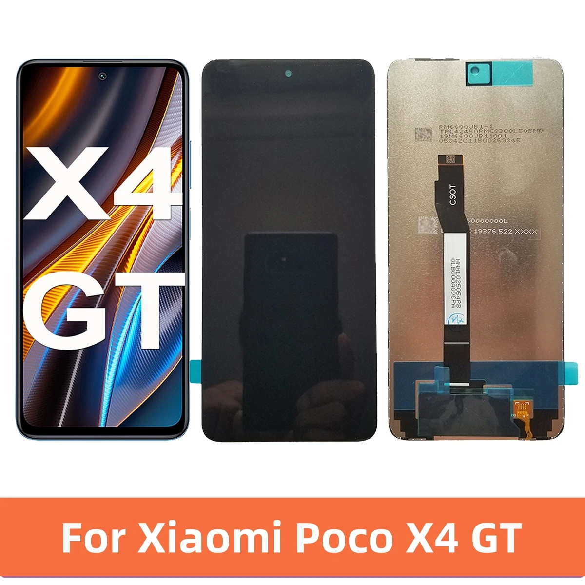 

ЖК-дисплей 6,6 ''для Xiaomi Poco X4 GT 22041216G, сменный сенсорный экран с дигитайзером в сборе, оригинал