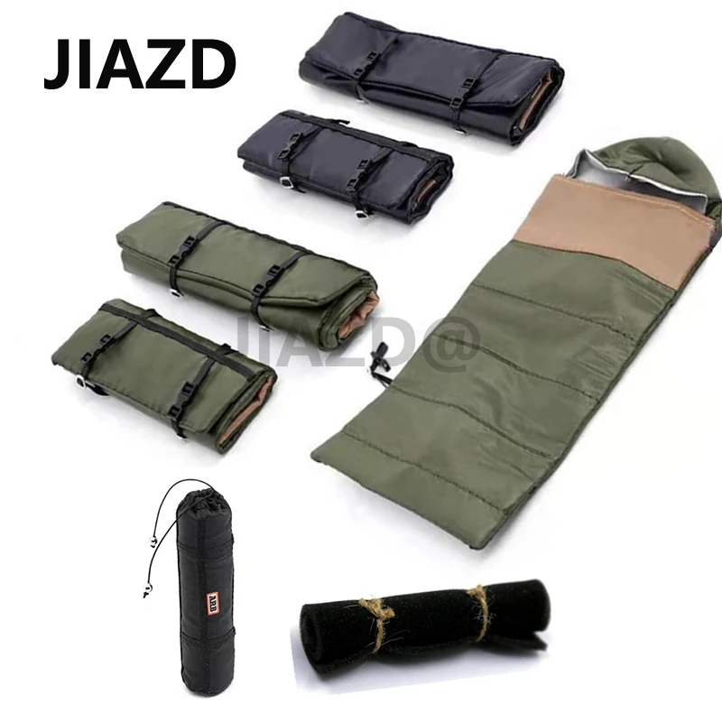 

Декоративный спальный мешок с машинкой на радиоуправлении для краулера TRX4 Axial SCX10 90046 D90 Tamiya ARRMA TK300 Yikong 4012 4013