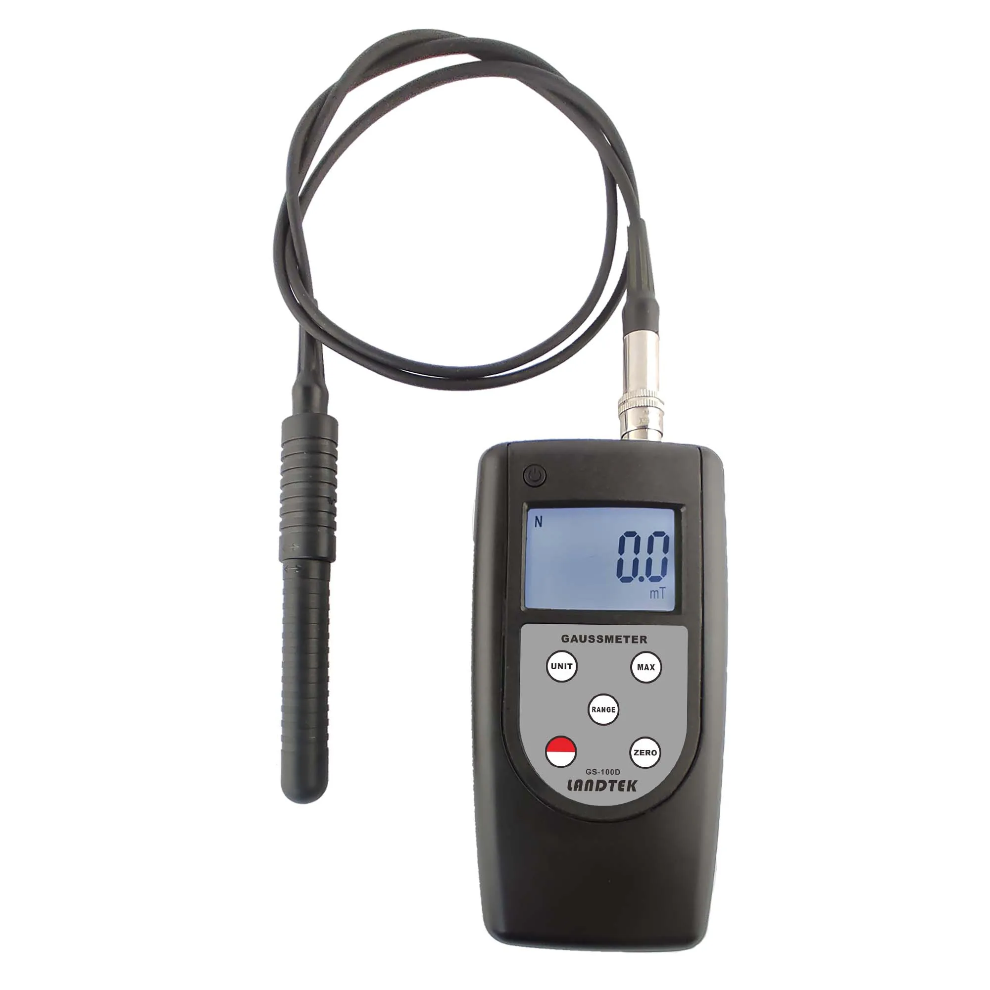 

Handheld Gaussmeter Gauss Meter Surface Magnetic Field Tester Test Range 200 mT 2000 mT GS-100D