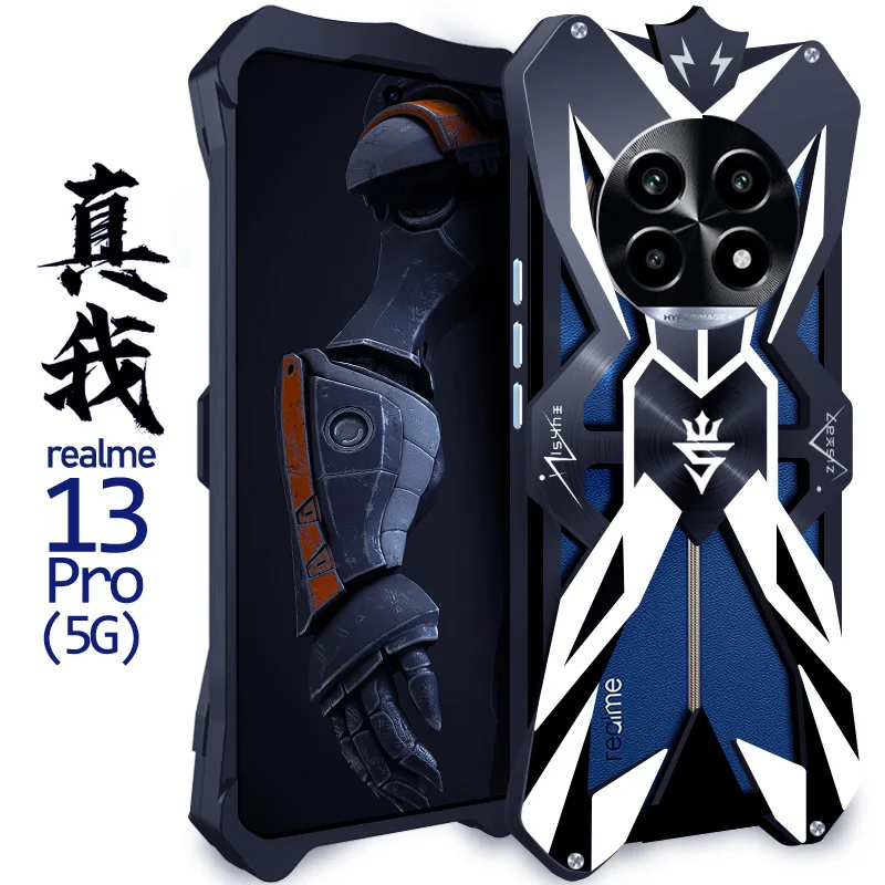 Оригинальный роскошный металлический алюминиевый чехол Zimon Thor Heavy Duty Armor для Oppo