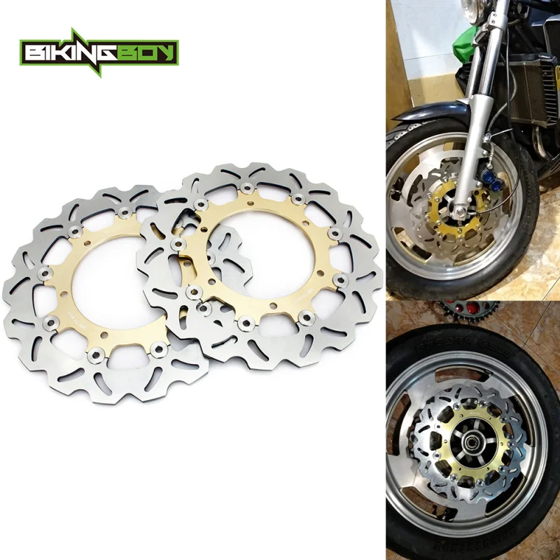 Передние тормозные диски BIKINGBOY XJ 600 N 98-03 XTZ 660 Tenere 08-13 TDM 900 02-14 BT 1100 Bulldog 02 04 05 06 FJR 1300 01-03