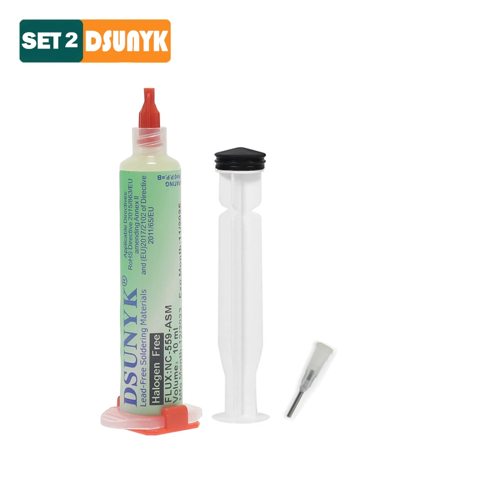 

Безгалогенный флюс DSUNYK NC-559-ASM 10 мл