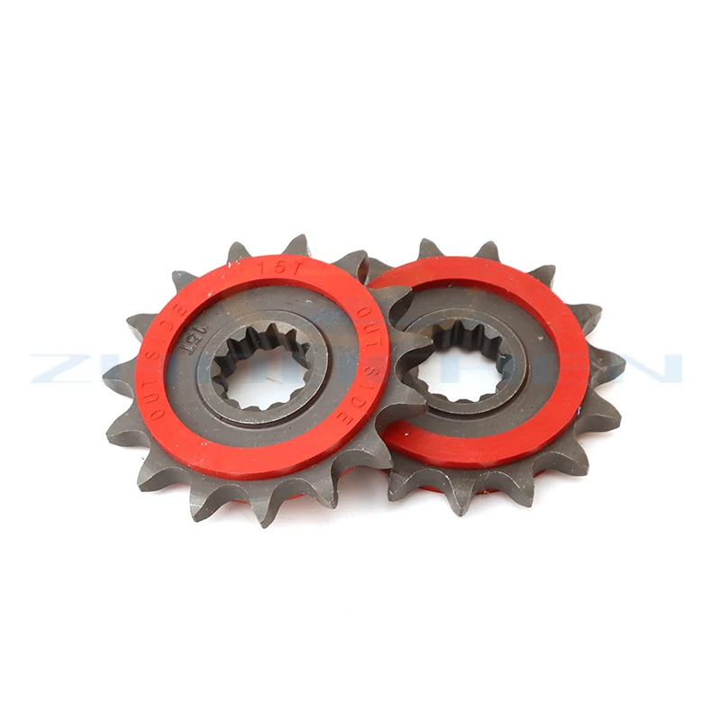 

Motorcycle Small Sprocket 15 Teeth Pinion For Benelli TRK 502 502C BJ300 TNT300 BN302 BJ500 BJ600 TNT600