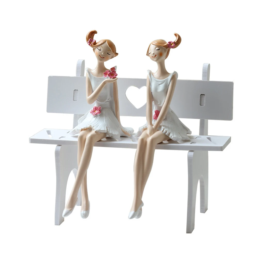 

Фигурки сказочных ангелов, прочные, антикоррозийные, легкие фигурки животных, яркий Гладкий орнамент, аксессуары для свадьбы