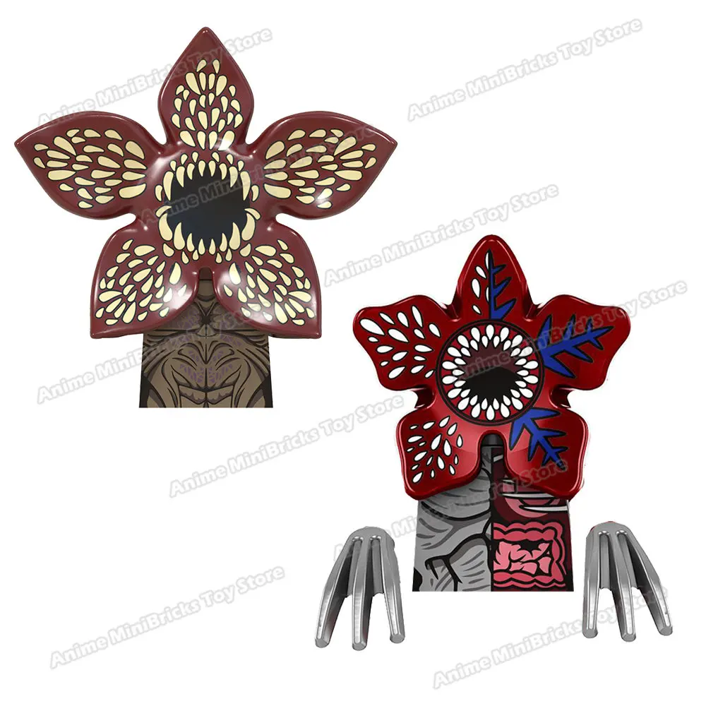 

KF6167 Mini Action Toy Figures Building Blocks Stranger Things Movies Dolls Educational Assemble Toys Gifts for Children