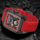 LIGE 2022 Men Watch Top Brand Luxury Waterproof Quartz Square Wrist Watches for Men Date Sports Silicone Clock Male Montre Homme Other Image