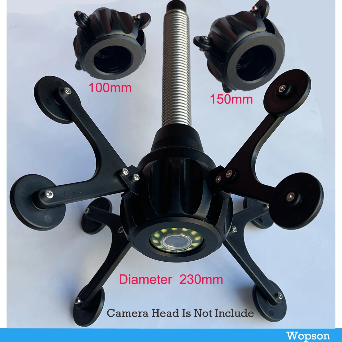 230 мм 150 100 ABS противоскользящее покрытие для 38 трубки головки видеокамеры