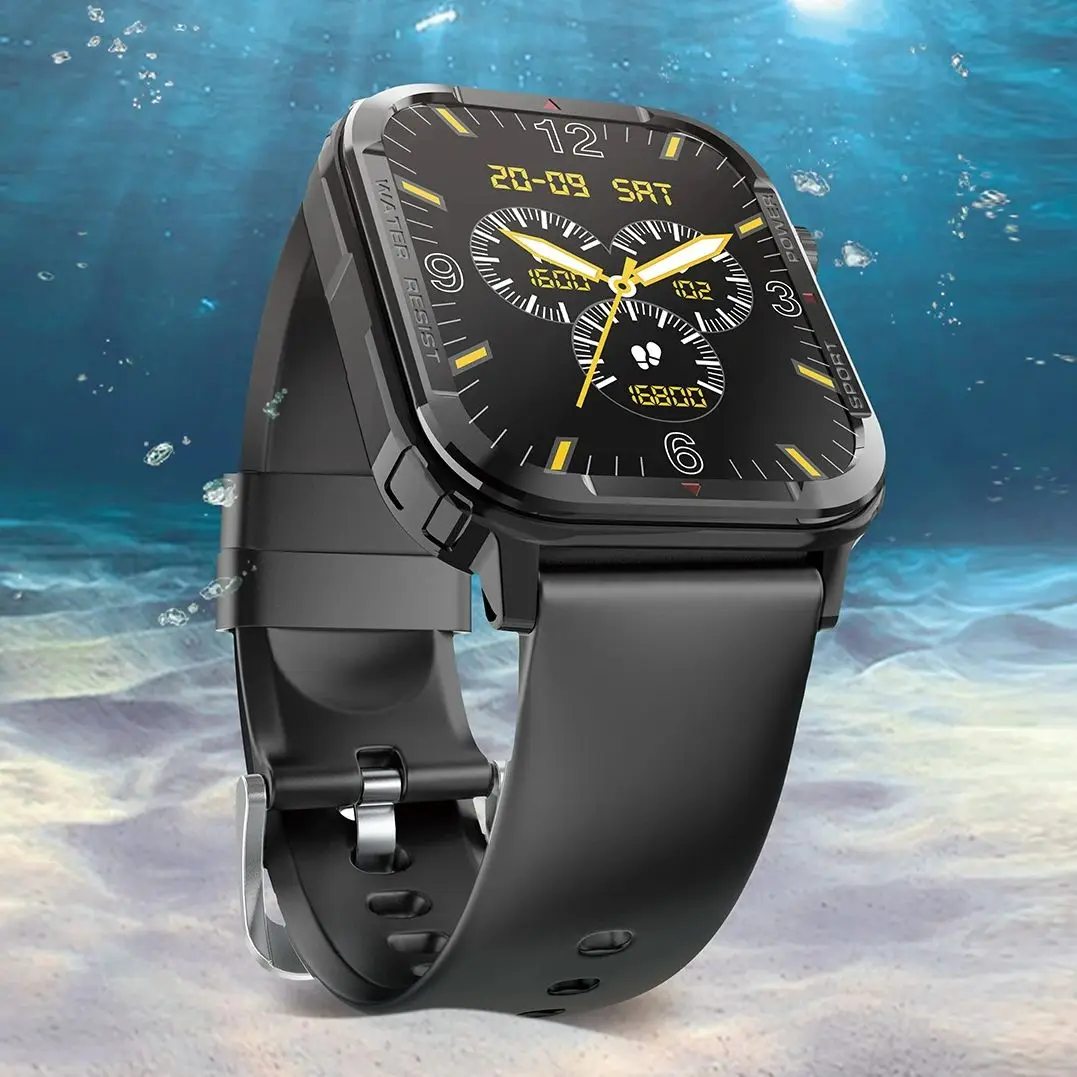 Смарт-часы для женщин полный сенсорный экран Bluetooth-вызов водонепроницаемые часы