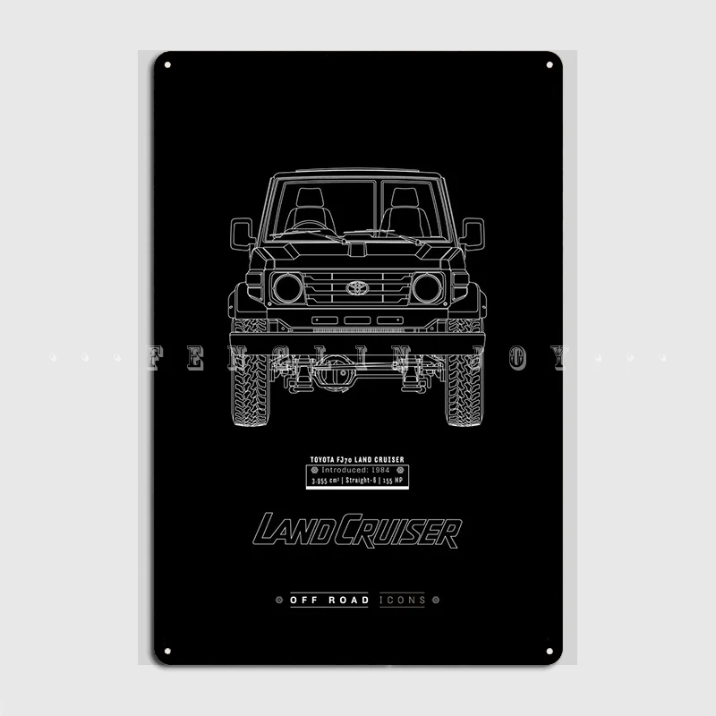 

Fj70 Bw металлический знак настенная роспись Гостиная индивидуальный настенный фотопостер