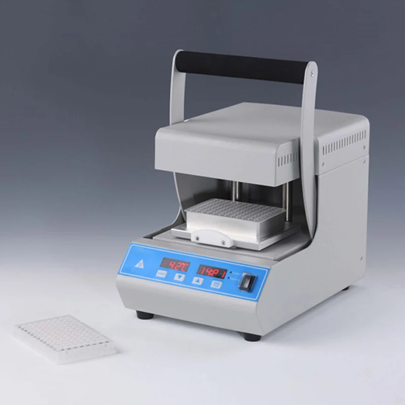 Упаковщик микропланшетов термосварщик для плиты ручной упаковщик пластин 96