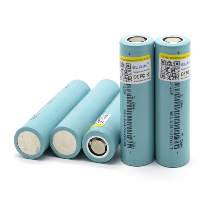 

ELAIK 18650 2000 mAh lithium-Batterie 3,7 v Akku 10-15C Power Batterien
