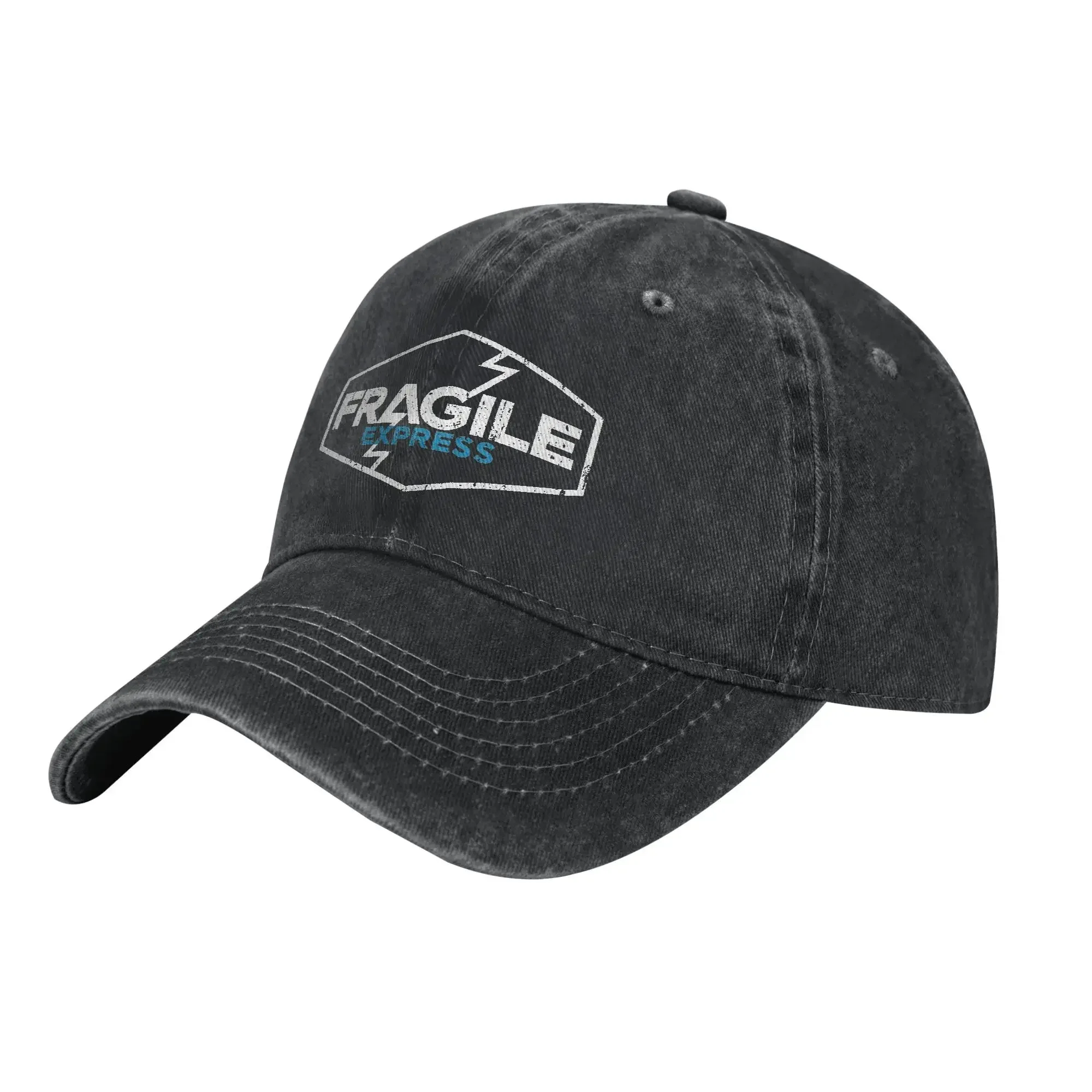 Фото Модная бейсболка Fragile Express Death Stranding, унисекс, потертая джинсовая шляпа Snapback, подарочные шапки для тренировок на открытом воздухе, кепка №2