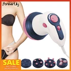 Массажер для похудения 4 в 1, Электрический роликовый массажер для расслабления мышц и сжигания жира, инфракрасная светодиодный ная терапия, Антицеллюлитный прибор