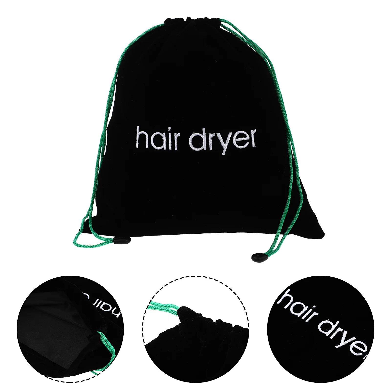 

Dryer Hair Drawstring Storage Container Travel Pouch Hairdryer Organizerblowstyling Tools Blower Women Bathroom Holder Case