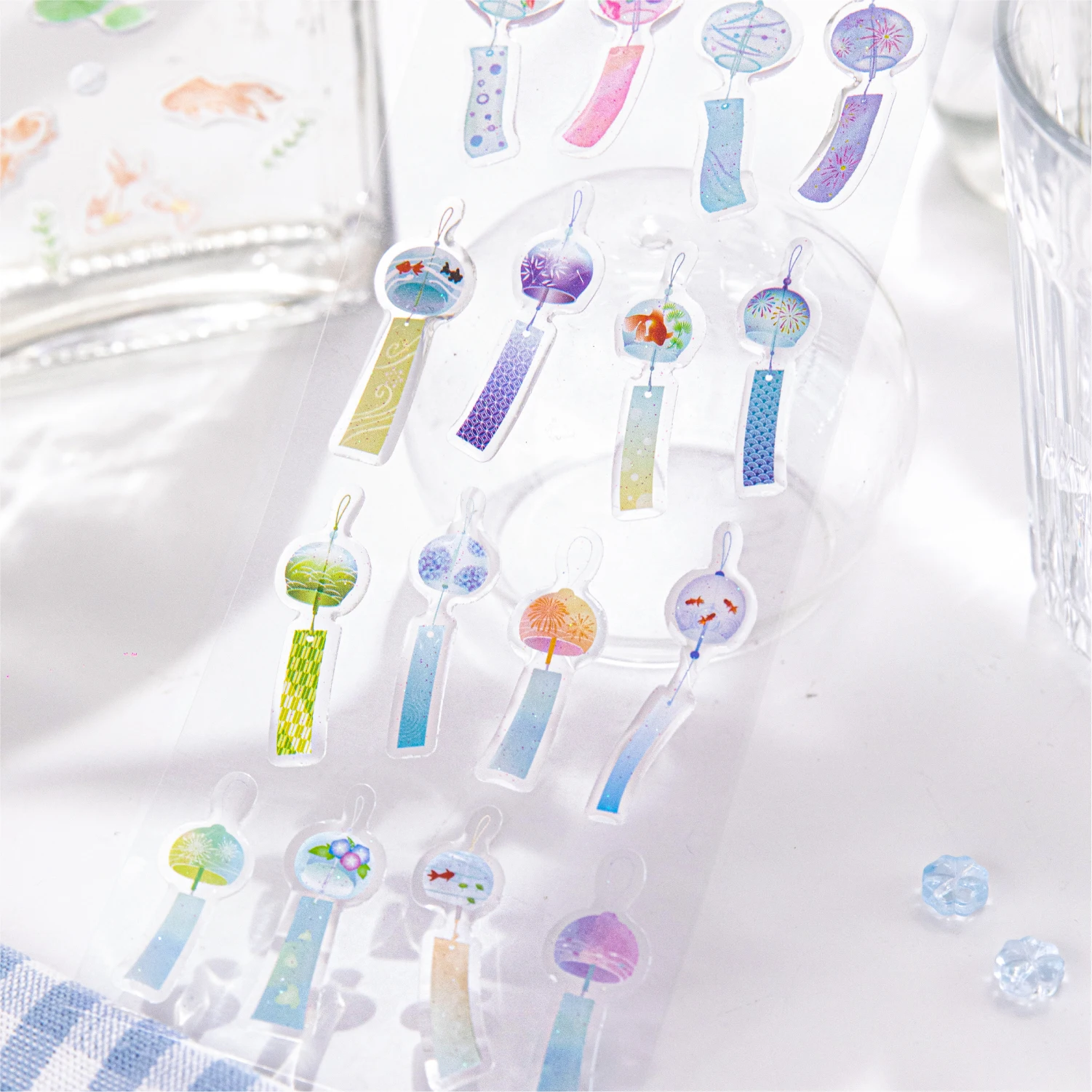 8 упаковок/партия декоративные эпоксидные наклейки