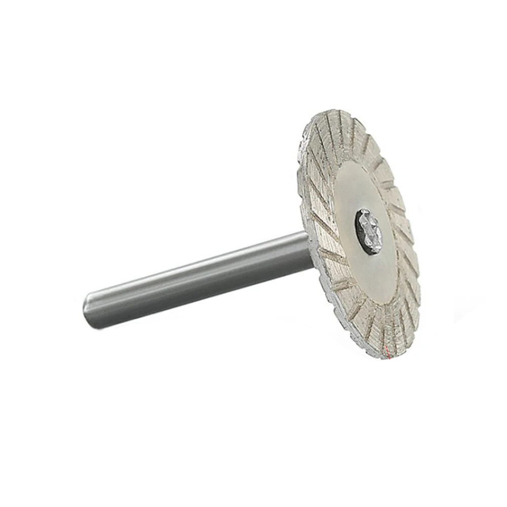 

6pcs 6mm Diamond Cutting Circular Saw Blade Set Cutting Discs With Mandrel Drill Wood Metal Stone Cutting Rotory Tool