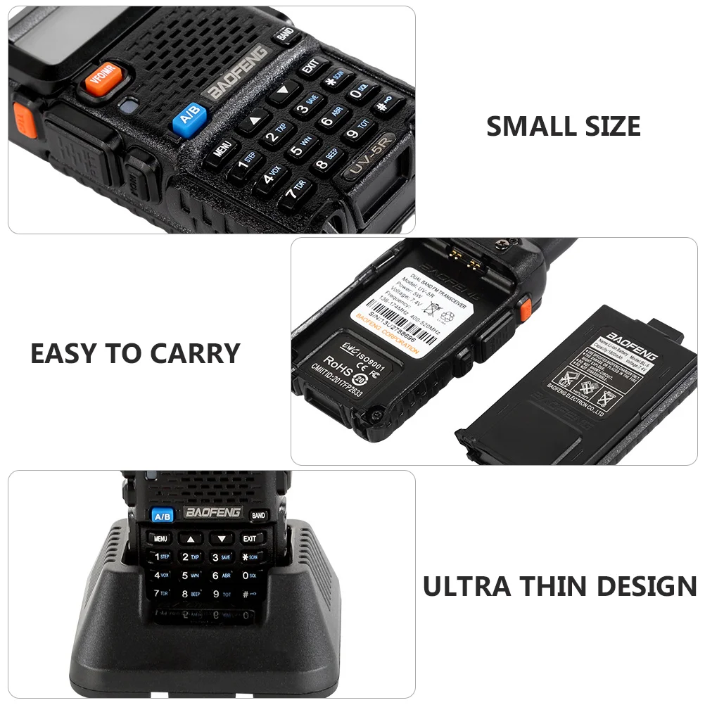1Set of Interphone ABS Interphone Portable Walkie-talkie Wireless Talkie for Outdoor Camping  Outside