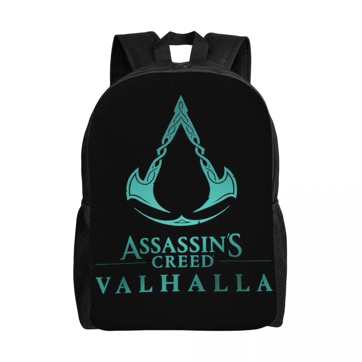 

Vikings Game Assassins Creed Valhalla Travel Backpack Men Women School Computer Bookbag College Student Daypack Bags