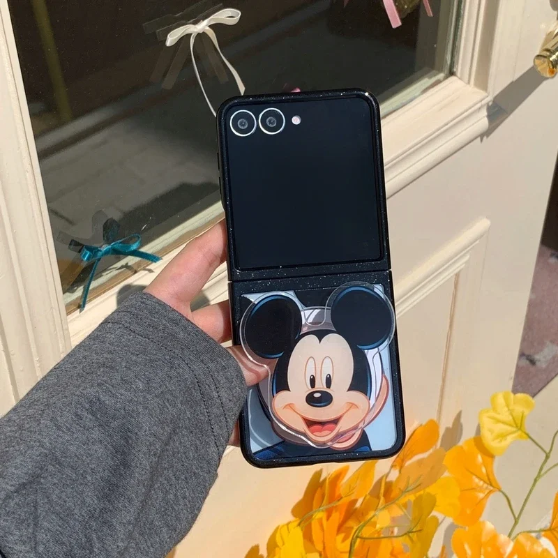 Милый чехол для телефона с магнитной ручкой Disney Микки и Минни Маус Magsafe