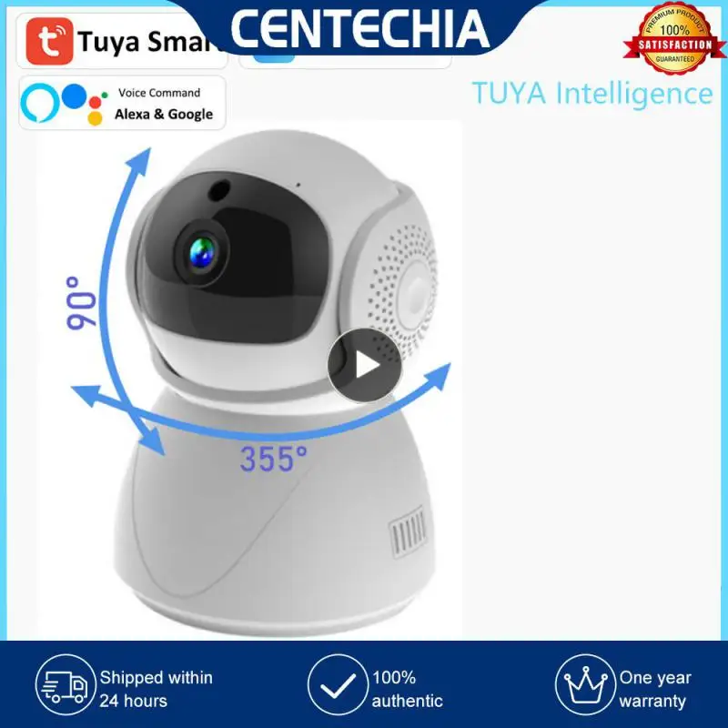 

1/2/3PCS Wireless Wifi Ip Camera Indoor Wireless Security Cctv 1080p Tuya Auto Tracking Dual-band Surveillance Camera Ip Camera