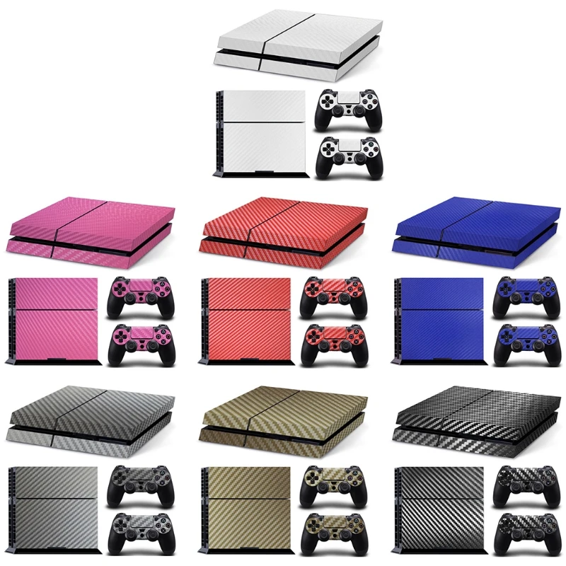 Консоль из углеродного волокна наклейка на кожу контроллер пылезащитный