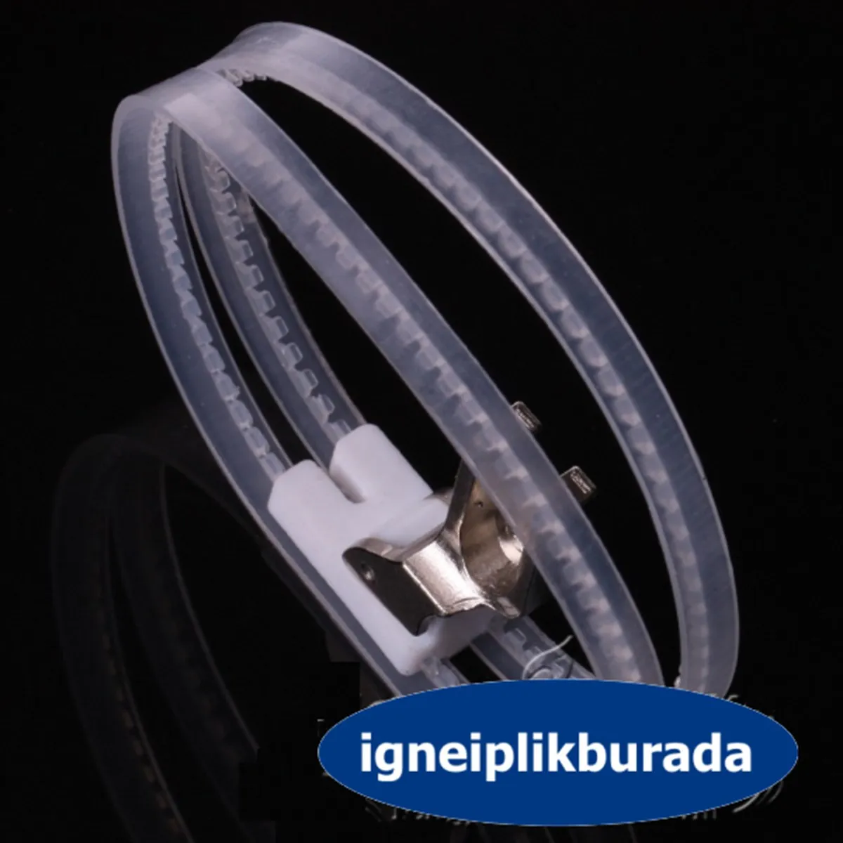 

Flat Machine Metal Circles Plastic Foot TRF1