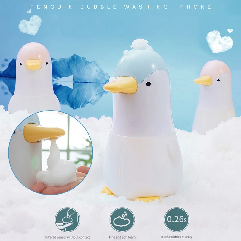 

Bathroom Automatic Soap Dispensers Foam Induction Charging Washing Hand Home Intelligent Infrared Soap Dispenser For Children