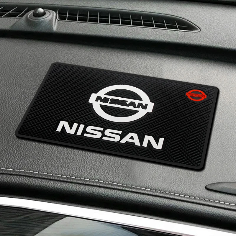 

Car Anti Slip Pad Phone Stand PVC Dashboard Non-slip Mat Car Accessories For Nissan Navara Patrol Skyline X-Trail Almera Qashqai