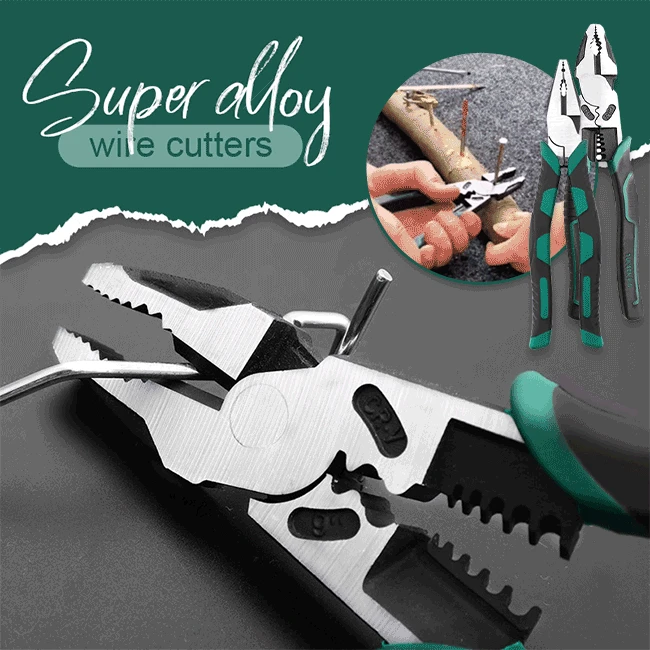 

Кусачки для снятия изоляции из суперсплава, инструмент профессиональный для электриков, плоскогубцы для снятия изоляции 6 дюймов, 8 дюймов, 9...