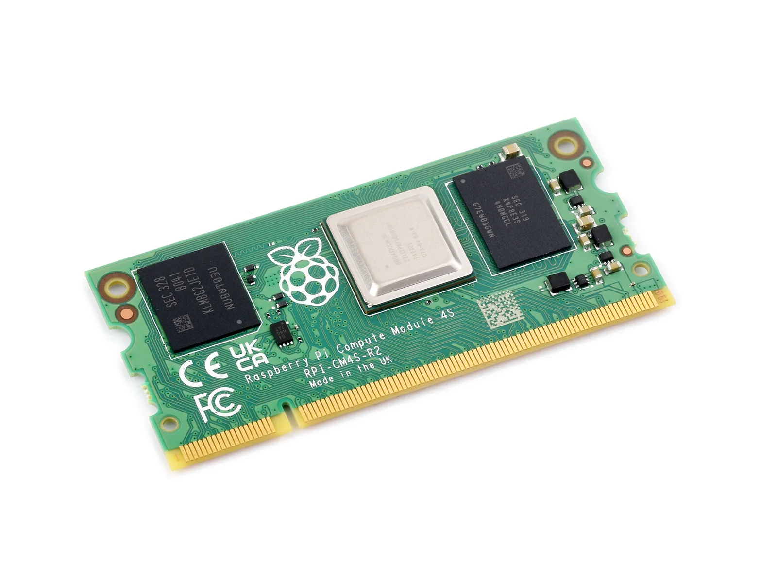 Компьютер Raspberry Pi CM4S01000 10000 1 ГБ ОЗУ без вспышки eMMC совместим с расширительными