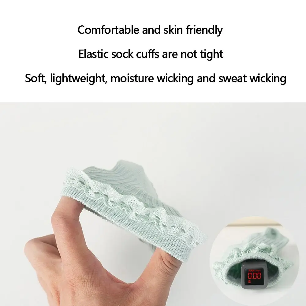 Носки детские дышащие однотонные клей для дозирования Нескользящие эластичные