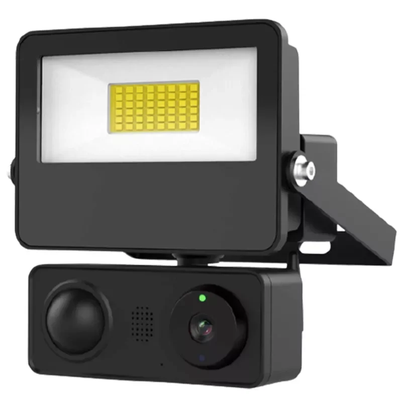 

Sdeter Garage Surveillance Camera With Big Led Light HD 1080p Outdoor IP Camera Wall Lamp Security Camera Webcam for Aleax